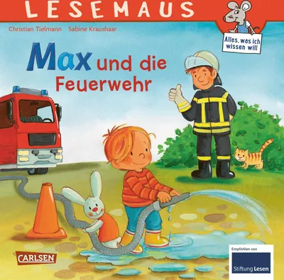 Produktbild von LESEMAUS 55: Max und die Feuerwehr