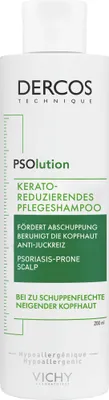 Produktbild von Vichy Dercos Psolution Kerato-Reducing Treating Shampoo Shampoo für die Psoriasis Haut 200 ml