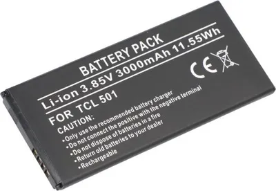 Produktbild von Akku für TCL 501, Li-Polymer, 3,85V, 3000mAh