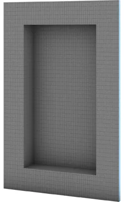 Image de wedi Sanwell niche 20/40, encadrement 12,5mm, 234×434×70mm