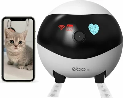 Produktbild von Enabot EBO SE, Roboter, Sprachsteuerung, WLAN, 89,2 mm