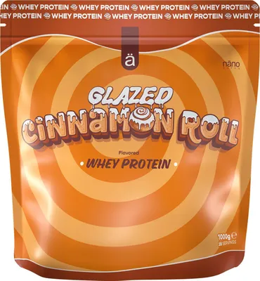 Produktbild von NanoSupps Whey Protein (1000g) Glazed Cinnamon Roll - Eiweiße - Molkenprotein-Konzentrat
