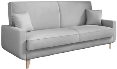 Produktbild von ANMIL Sofa NEMO 211 × 95 × 90 cm in Hellgrau Stoff JASMINE Modernes 3-Sitzer Sofa