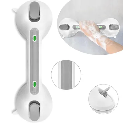 Produktbild von Haltegriffe für Senioren, Haltegriff Dusche Ohne Bohren, Haltegriff mit Saugnapf, für Glatte Fliesen