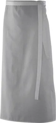 Produktbild von Vorbinder, Schürze, ohne Tasche, B 90 x L 60 cm : 65% Polyester 35%Baumwolle 220 g/m² : silbergrau