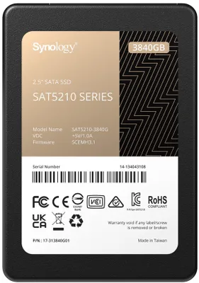 Produktbild von Synology SSD 2.5” SATA 3840GB 3,84 TB 2.5" Serial ATA III