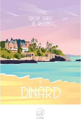Image de La Loutre Puzzle Trop Tard Je reste à DINARD - 1000 Teile Puzzle