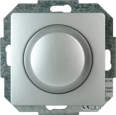 Produktbild von Kopp Paris Silber Dimmer f. konvent. Trafos Phasenanschnitt