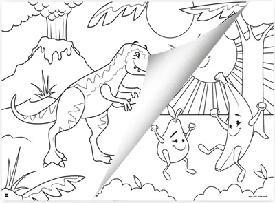 Produktbild von Tischsets aus Papier 43x30cm zum Ausmalen für Kinder 50 Stück Weiß