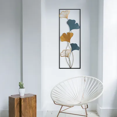 Obrázek produktu pro Wallity, Nadide - 1, Dekorativní kovový doplněk, 100 % KOV (tloušťka: 0,8 mm), Vícebarevná, 32 x 5 x 90 cm