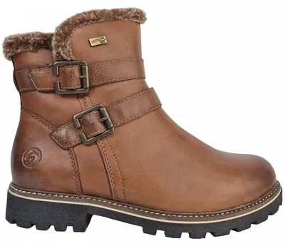 Produktbild von Remonte Lammfell Stiefelette Braun in Gr. 44