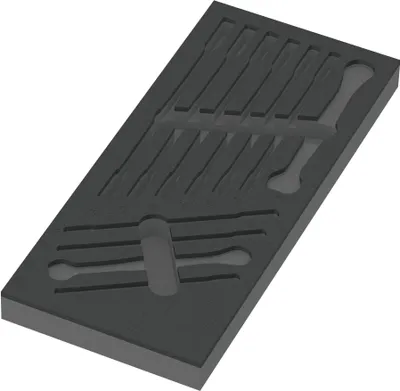 Produktbild von 9830 Schaumstoffeinlage für 6000 Joker Set 1 (schwarz/grau, für Tool Rebel Werkstattwagen)