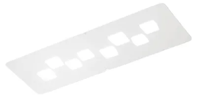 Obrázok produktu pre Moderné stropné svietidlo Bilbao Metal White 8 svetiel Gx53