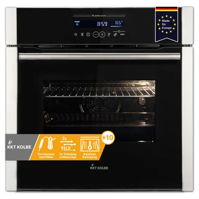 Image de Four encastrable 60 cm 70L Catalyse Rôtisserie Gril Air chaud Fonction pizza