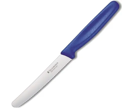 Produktbild von Victorinox Tomatenmesser blau 11,5cm