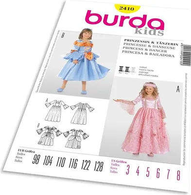 Produktbild von 2410 Prinzessin, Tänzerin, Burda