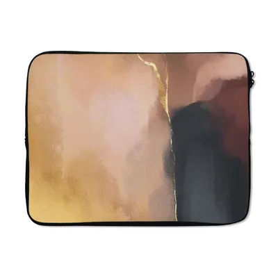 Produktbild von MuchoWow® Laptop Hülle 15 Zoll Abstrakt - Malerei - Pastell Laptoptasche - Laptoptasche - Sleeve - Rundum-Schutz
