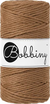 Zdjęcie produktu dla Bobbiny Macrame Cord 3 mm 100 m Caramel Sznurek