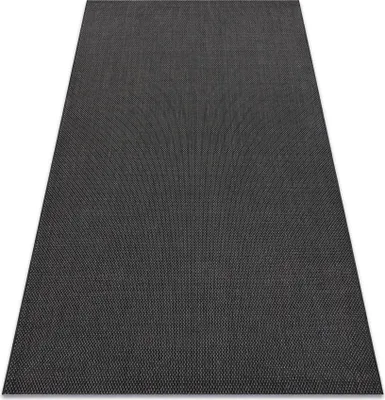 Produktbild von Teppich FLAT 48663/090  SISAL - schwarz GLATT Schwarz 200x290 cm