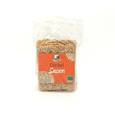 Produktbild von Dinkelknäcke - Sesam 200g