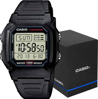 Imagen del producto de Reloj Casio para hombre, colección W-800H-1AVES