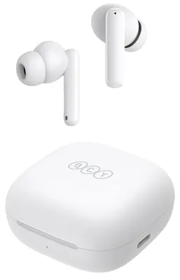 Obrázek produktu pro QCY BH22DT10A, True Wireless Stereo (TWS), Hovory/hudba, Sluchátka s mikrofonem, Bílá