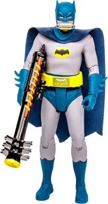 Productafbeelding van DC Retro Actiefiguur Batman 66, Batman met zuurstoffacilmasker, 15 cm