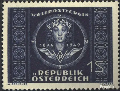 Produktbild von Briefmarken Österreich 1949 Mi 945 gestempelt Weltpostverein