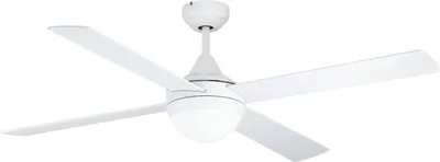 Produktbild von EGLO Deckenventilator VARADERO, 4 Flügel Ventilator mit Licht, Fernbedienung, Timer, Sommer Winter Betrieb, AC Motor, Ø 122cm