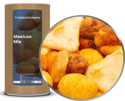 Produktbild von CrackersCompany Mexikanische Nussmischung (Mexican Mix), Membrandose 550 g