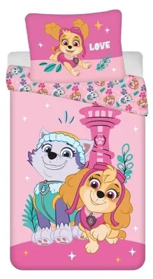 Produktbild von Paw Patrol Kuschelige Bettwäsche Polyester, 140x200 cm & 70x90 cm