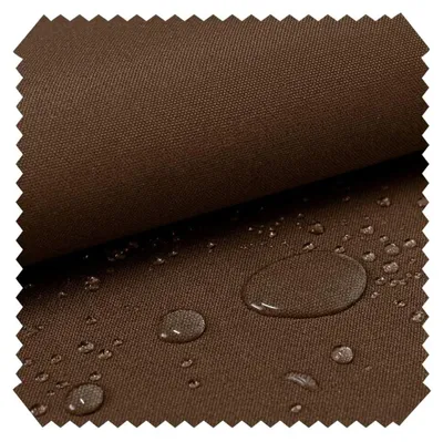 Produktbild von novely® OXFORD SUNSET 420D - UV-Beständiger Polsterstoff - Wasserdichter Outdoor-Stoff - Polyester Möbelstoff - Pflegeleichte Meterware 1lfm - Farbe: 01 Braun
