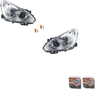 Produktbild von Johns, Scheinwerfer + Osram Night Breaker Laser passend für Opel Corsa D Set Li Re 1216189 93189357 1216188 93189358