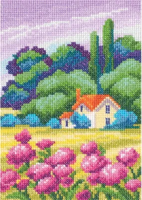 Produktbild von RTO-Zählmuster-Set „Sommerfarben V“, 12 x 17 cm