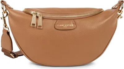 Image de Lancaster Sac banane Zippé Dune Camel