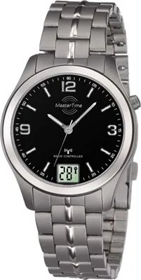 Master Time MTLT-10350-22M Damen-Funkuhr Expert Titan 1