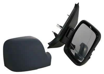 Produktbild von SPJ - 7850564 - Außenspiegel komplett kurz rechts manuell grau grundiert - Fiat Talento ab 2016 - Renault Trafic ab 2014 Opel Vivaro ab Bj,2014