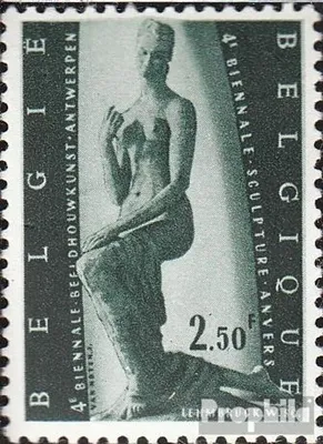 Produktbild von Briefmarken Belgien 1957 Mi 1069 (kompl.Ausg.) postfrisch Bildhauerkunst