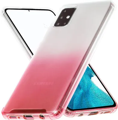 Immagine prodotto di Copertura a colori sfumati per Samsung Galaxy A51 Custodia protettiva per telefono cellulare Custodia per fotocamera