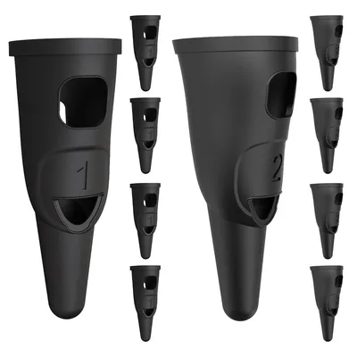 Produktbild von 10er Set Touch-Fingerhüllen für Tablets, 2-in-1 Touch-Stift, kompatibel mit allen Tablets/Smartphones, Samsung/iPad/Android/iOS