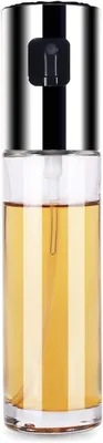 Produktbild von Küchen Grill Ölsprüher Olivenöl Sprühflasche Zerstäuber Pumpe Glas 100 ml Edelstahl