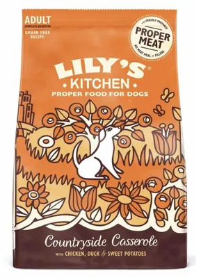 Zdjęcie produktu dla Lily's Kitchen HE589212, Uniwersalne, Marchewkowy, Kurczak, Żurawina, Kaczka, Szpinak, 7 kg