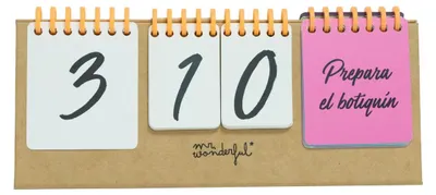 Productafbeelding van Mr. Wonderful Adventskalender voor je droomreis. Kalender. One Size