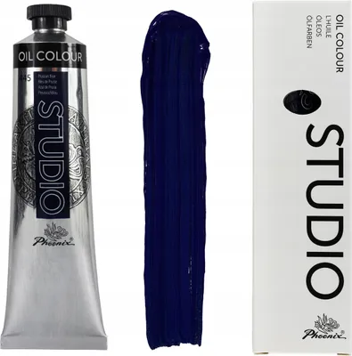 Obrázok produktu pre Olejová farba 120ml Phoenix Pruská modrá - 445