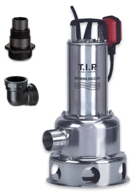 Schmutzwasser-Tauchpumpe Edelstahl, 30.000 l/h, 13 m, 1.800 W