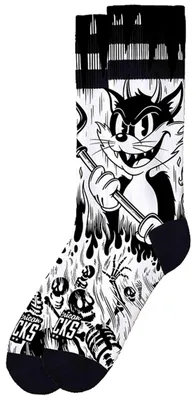 Produktbild von American Socks Evil Cat - Mid High White L