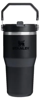 Produktbild von Stanley IceFlow Flip Straw, Schwarz, Edelstahl, Edelstahl, Kunststoff, Tee, Kaffee, Saft, 7 h