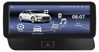 Produktbild von 10,25-Zoll Android Autoradio – Multimediasystem – Navigationsgerät – 2DIN-Radio – HD-Touchscreen