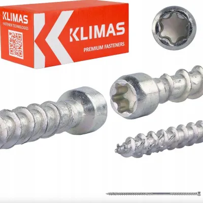 Immagine prodotto di Viti Klimas WKPC con doppio filetto per isolamento sopra i travi 8 x 165 mm 50 pz.
