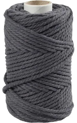 Produktbild von Creativ Company 414754, Handnähen, Grau, Baumwolle, 55 m, 4 mm, 330 g